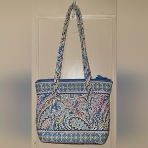 VB Villager Tote - Capri Blue Pattern Retired